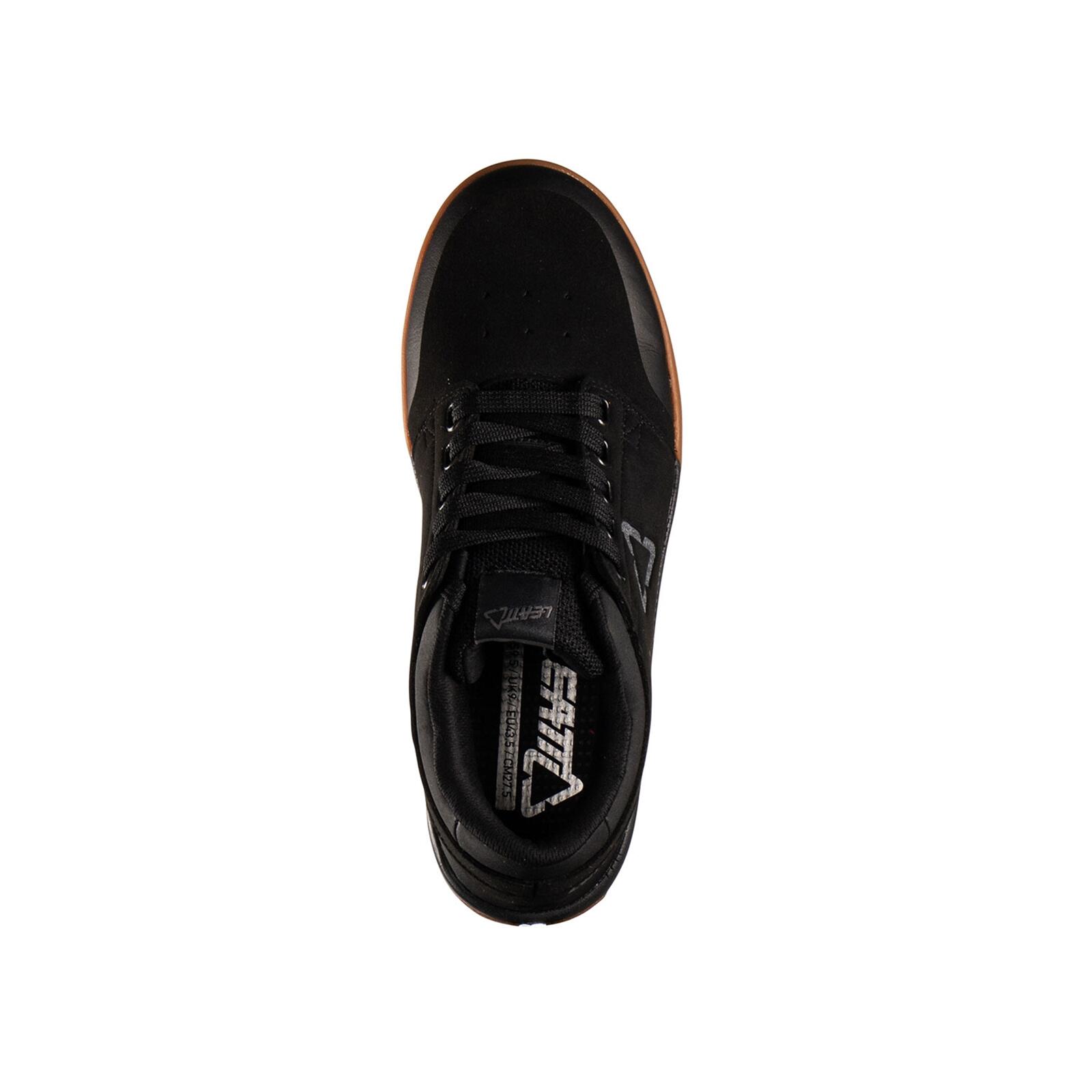 Zapatillas MTB LEATT 2.0 Flat Pedal Negras 3/4