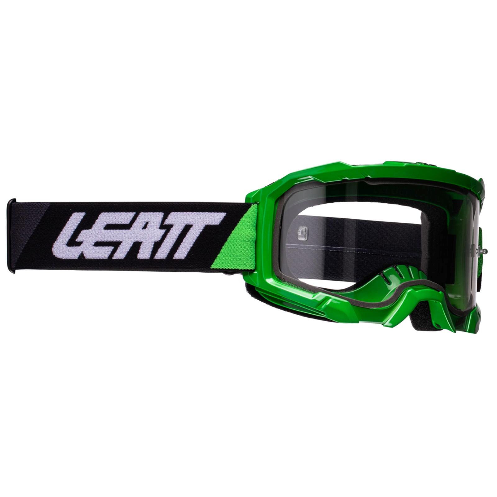 Leatt - Velocity 4.5 Goggle Lentille Anti-buée Neon Lime/clear - Lunettes De Protection - Vert - Taille Unique - Decathlon