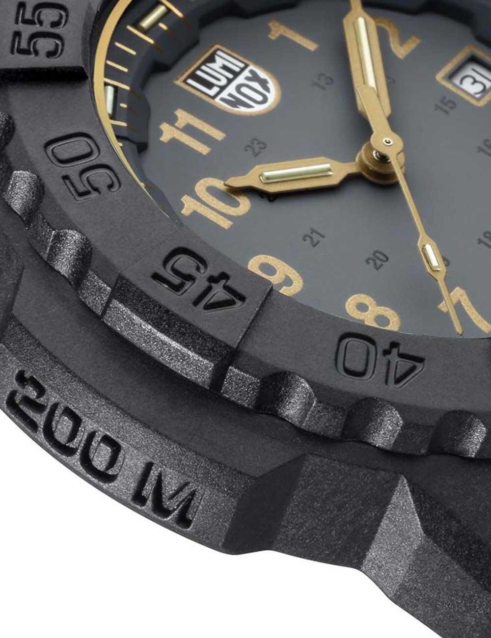 Luminox XS.3508.GOLD, Quartz, 45mm, 20ATM 4/5