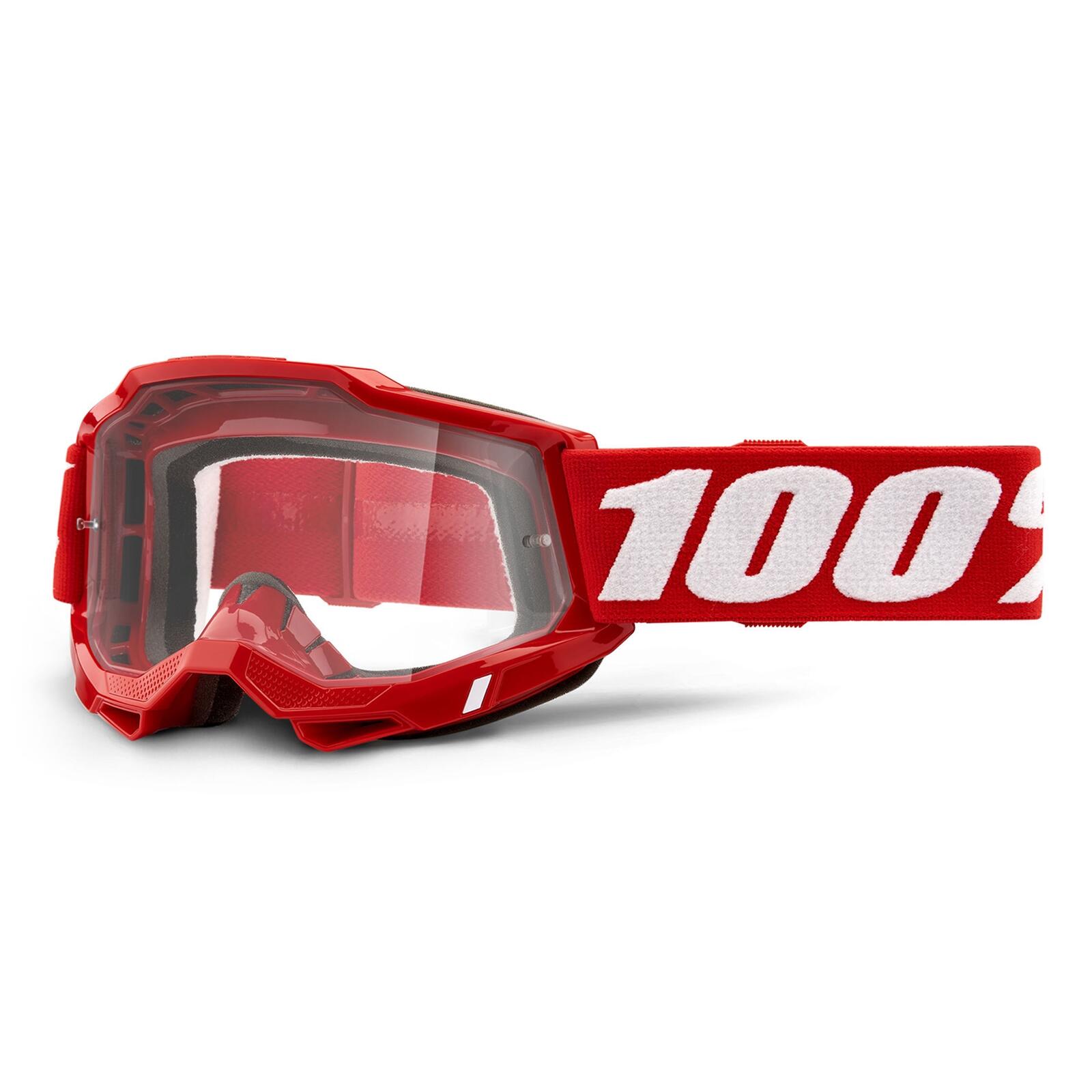 100% - Accuri 2 Otg Goggle - Lentille Claire - Néon Rouge - Lunettes De Protection - Rouge - Taille Unique - Decathlon