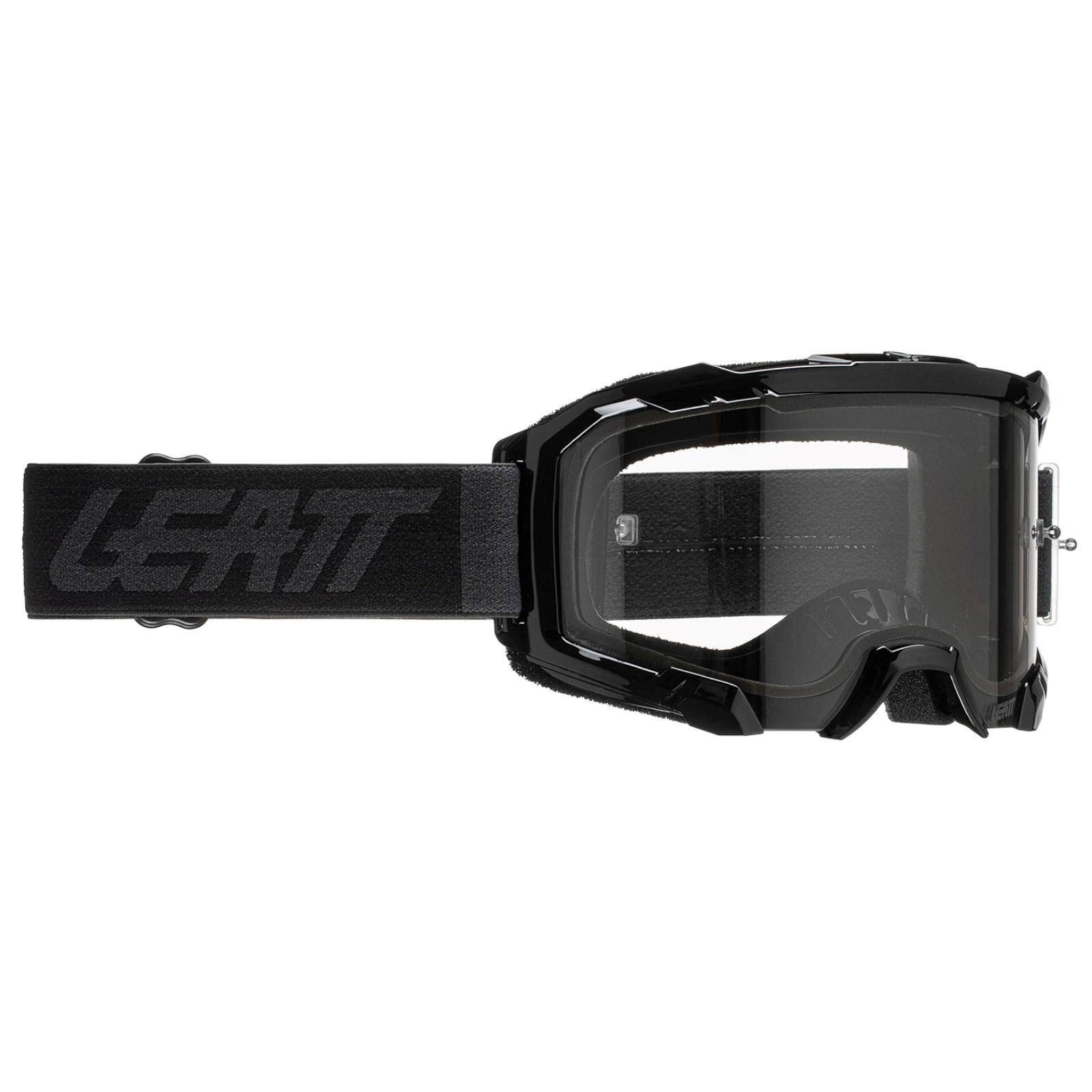 Leatt - Masque Leatt Velocity 4.5 - Écran Clair 58% - Lunettes De Protection - Noir - Taille Unique - Decathlon