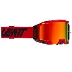 Lunettes de protection Velocity 5.5 Iriz anti-buée avec lentille miroir - Rouge