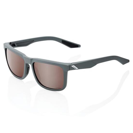 100% Blake - HiPER Mirror Lens Soft Tact Cool Grey