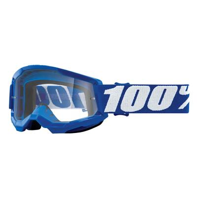 Strata 2 junior goggle - heldere lens - blauw