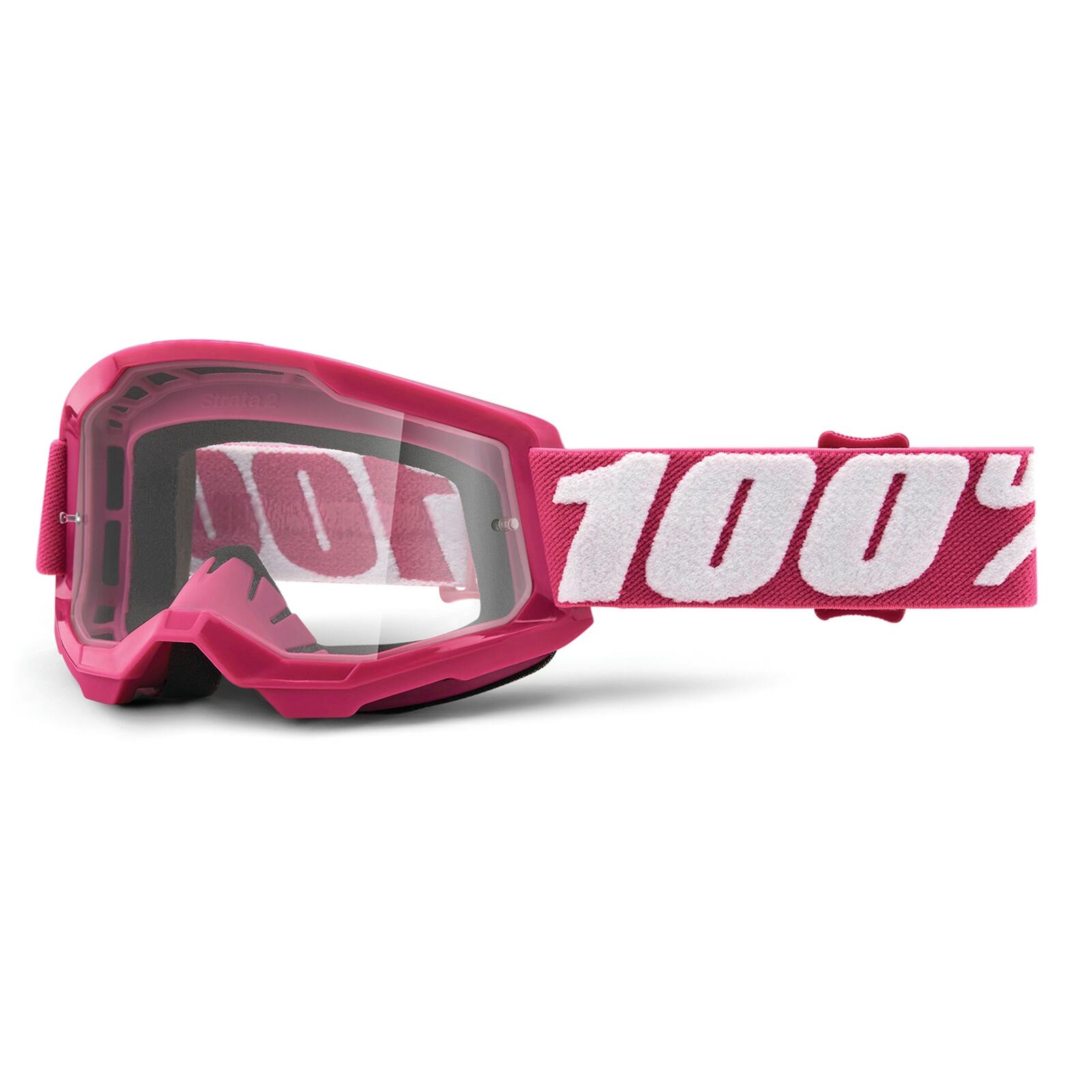 100% - Lunettes De Soleil De Sport Adulte Strata 2 Junior Rose - Lunettes De Soleil - Rose - Taille Unique - Decathlon