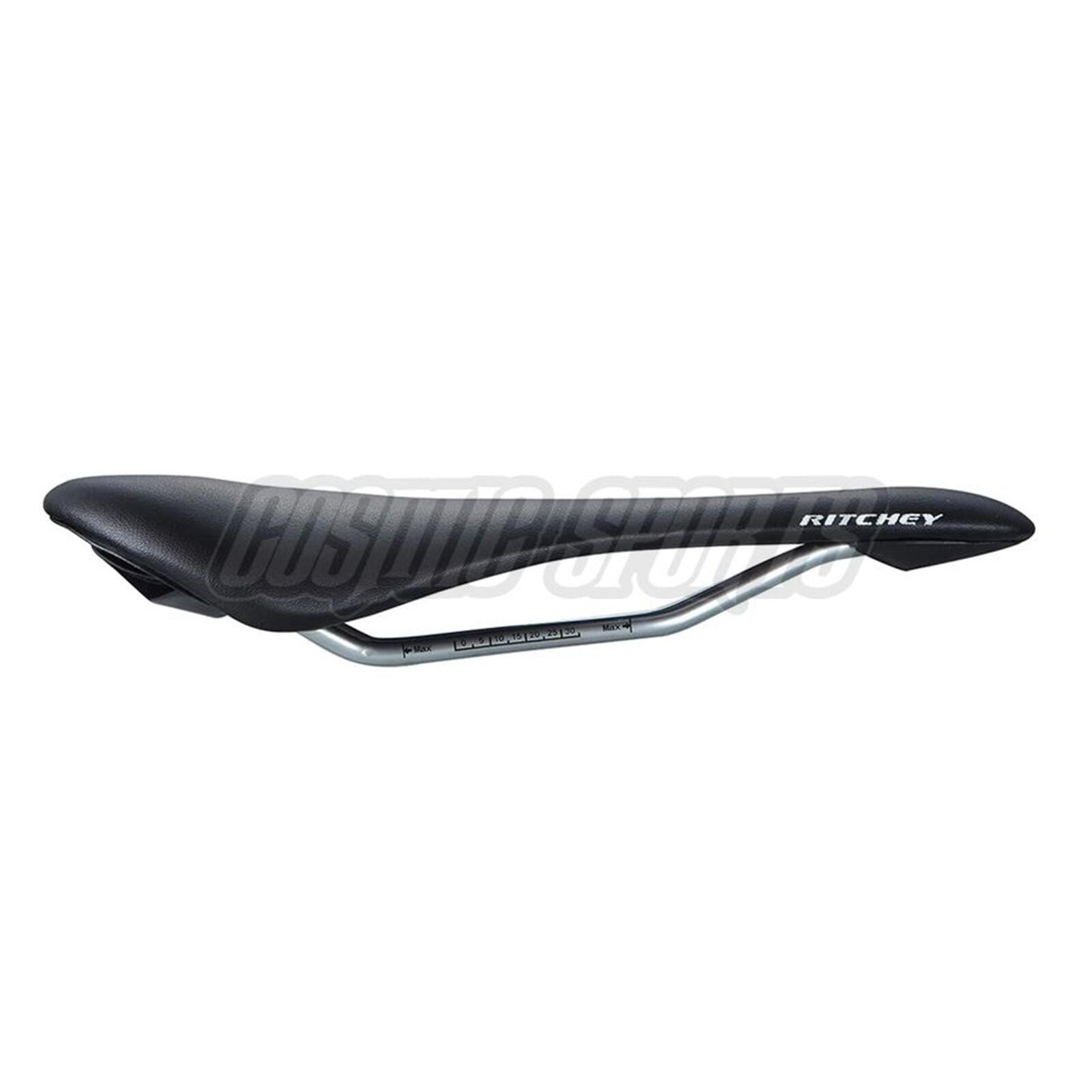 Ritchey RL1 Streem Sattel, 278x132mm, 7x7mm Streben Stahl, OE Verpackung, black 2/2