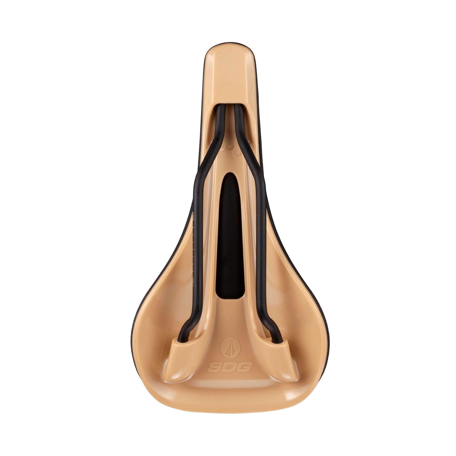 Selle SDG Bel-Air V3 - Rails aluminium noir/bronze 3/3