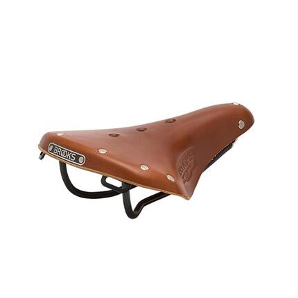 Brooks Saddle B17 Short, Leather, Honey honey