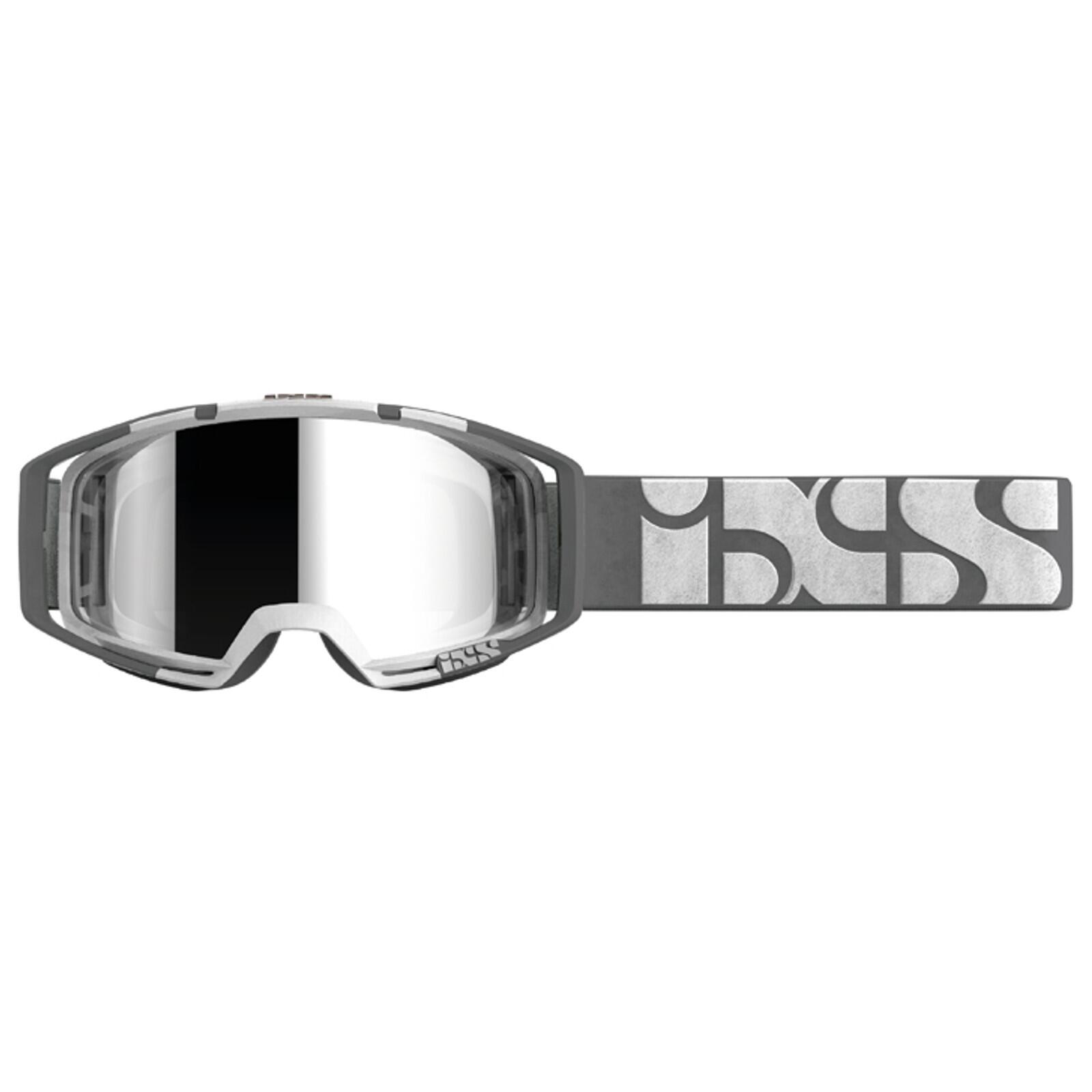 Ixs - Lunettes Vtt Goggle Trigger Mirror, Blanc - Lunettes De Protection - Blanc - Taille Unique - Decathlon