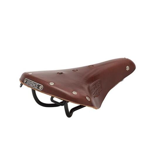 Brooks Saddle B17 Short, Leather, A. Brown A. Brown