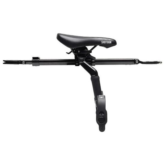 Kids Ride Shotgun Pro MTB Front Kindersitz, Schwarz