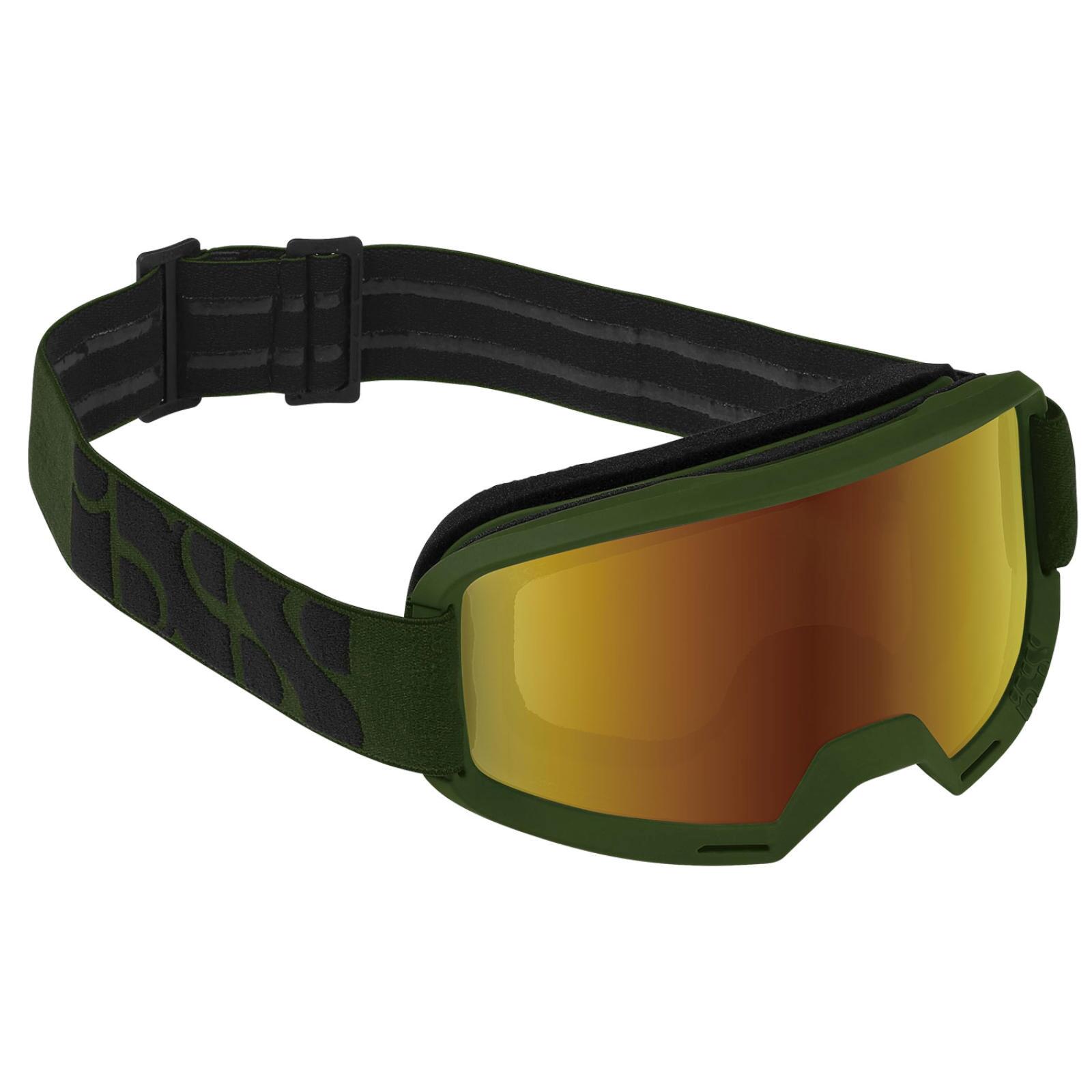 Ixs - Lunettes Vtt Goggle Hack Mirror, Olive - Lunettes De Protection - Vert - Taille Unique - Decathlon