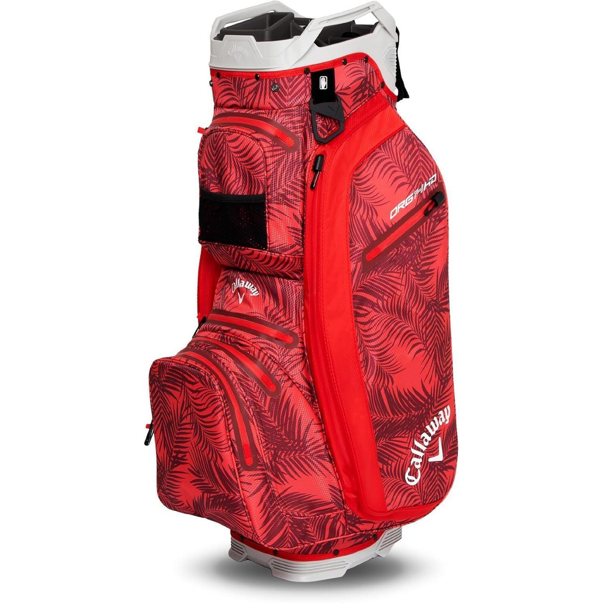 Callaway - Callaway Golf Org 14 Hd 2025, Sac Pour Chariot De Golf, Red Palms/grey - Sac De Golf - Gris|rouge - Taille Unique - Decathlon
