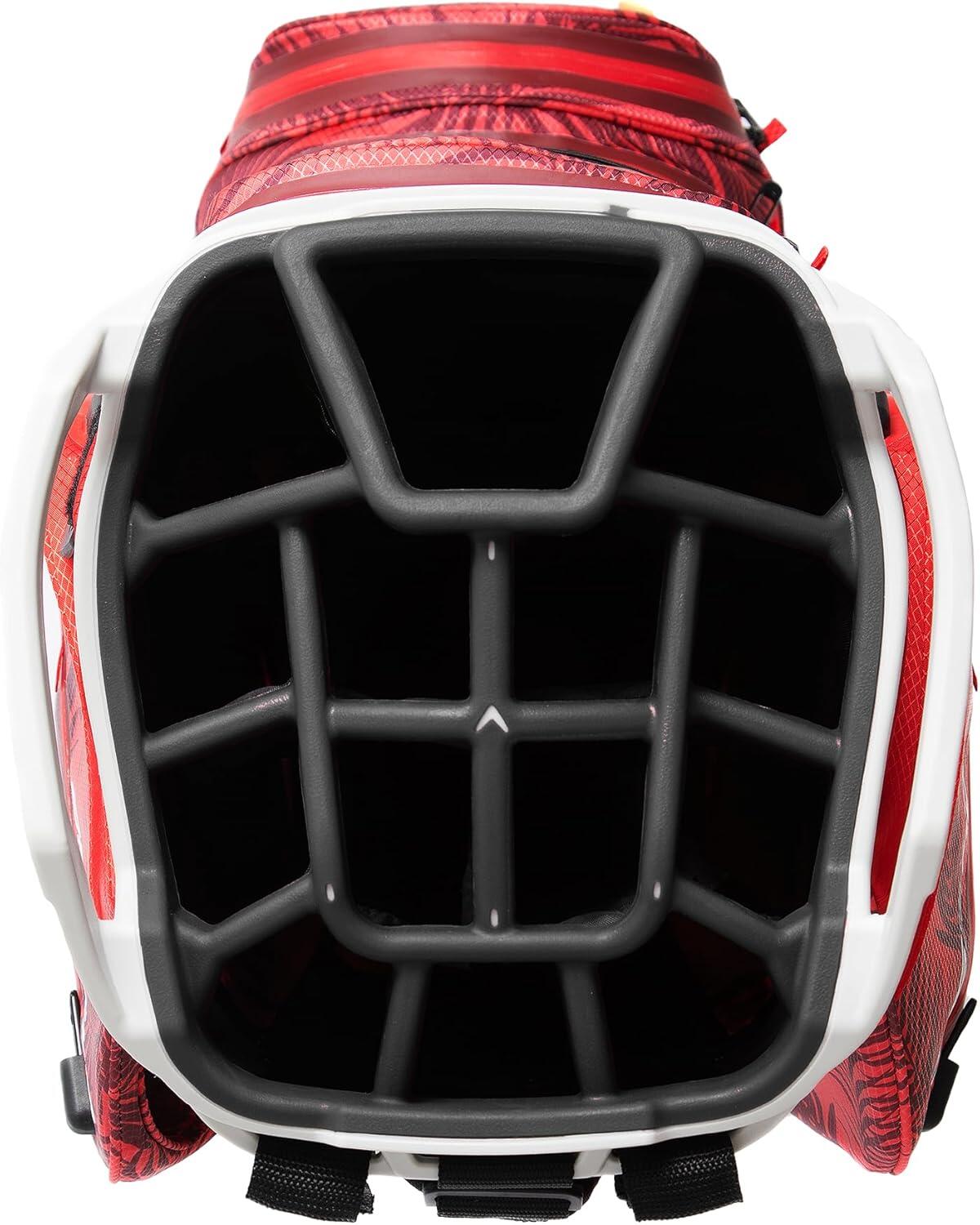 Callaway Golf ORG 14 HD 2025, Saco para Trolley de Golfe, Red Palms/Cinza 2/5