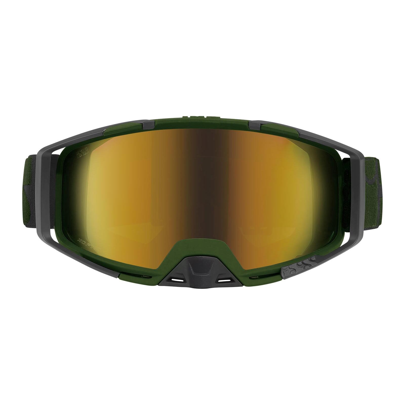 Trigger Goggle Mirror (Low Profile) - Olive/Mirror Gold 2/3