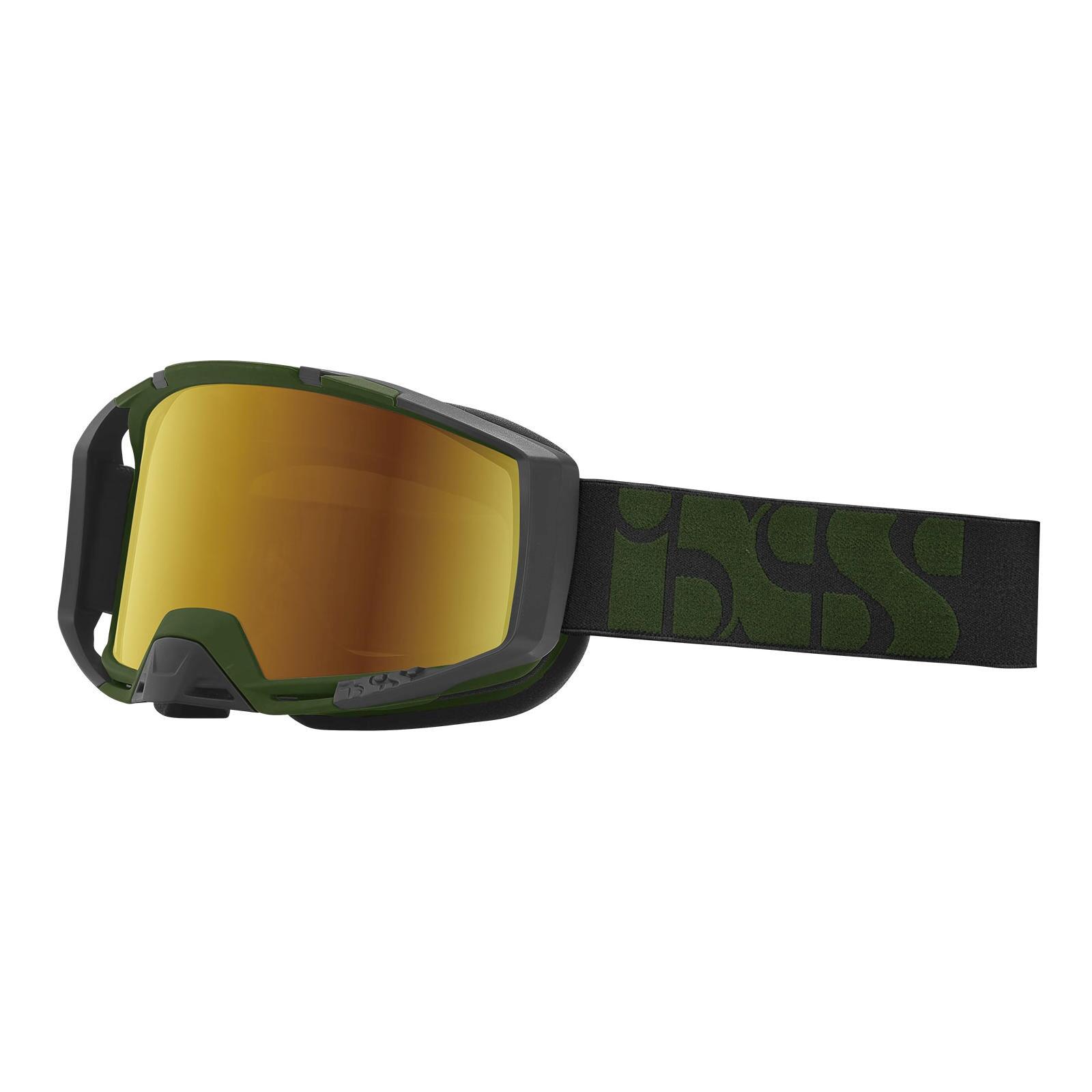 Trigger Goggle Mirror (Low Profile) - Olive/Mirror Gold 3/3