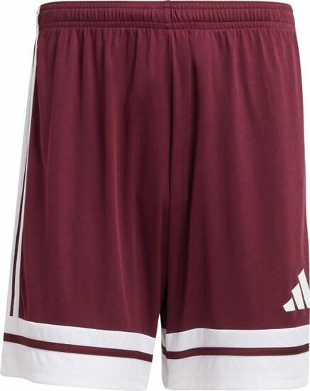 Pantaloncini da calcio uomo adidas bordeaux