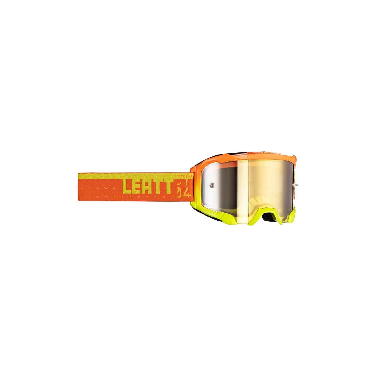LEATT Máscara Velocity 4.5 Iriz Citrus Bronze UC