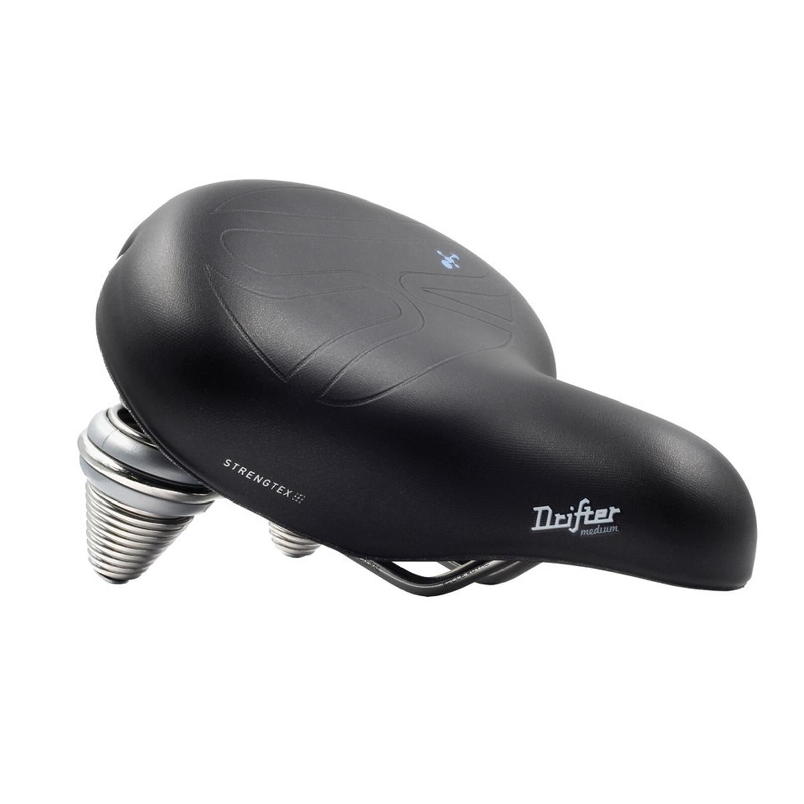 SELLE ROYAL Zadel SR Premium Drifter Medium Relaxed Unisex Zwart - Comfortabel en Duurzaam