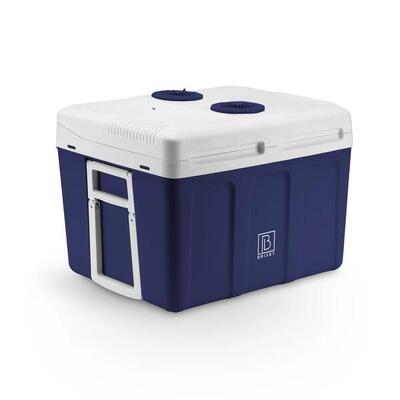 Brisby elektrische koelbox 40liter blauw