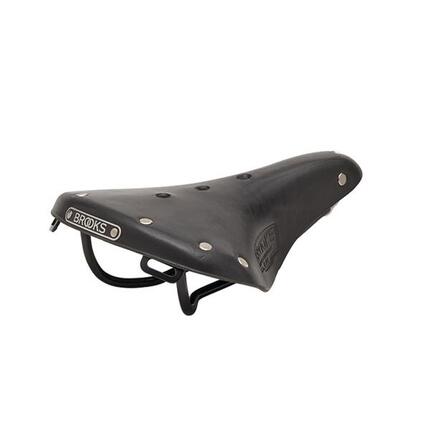 Brooks Saddle B17 Short, Leather, Black black