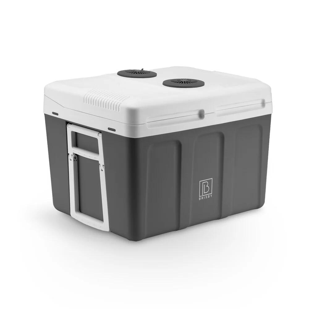 BRISBY Brisby Elektrische koelbox 40Liter Grijs