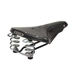 Test de la selle Brooks England B17 Titanium noir