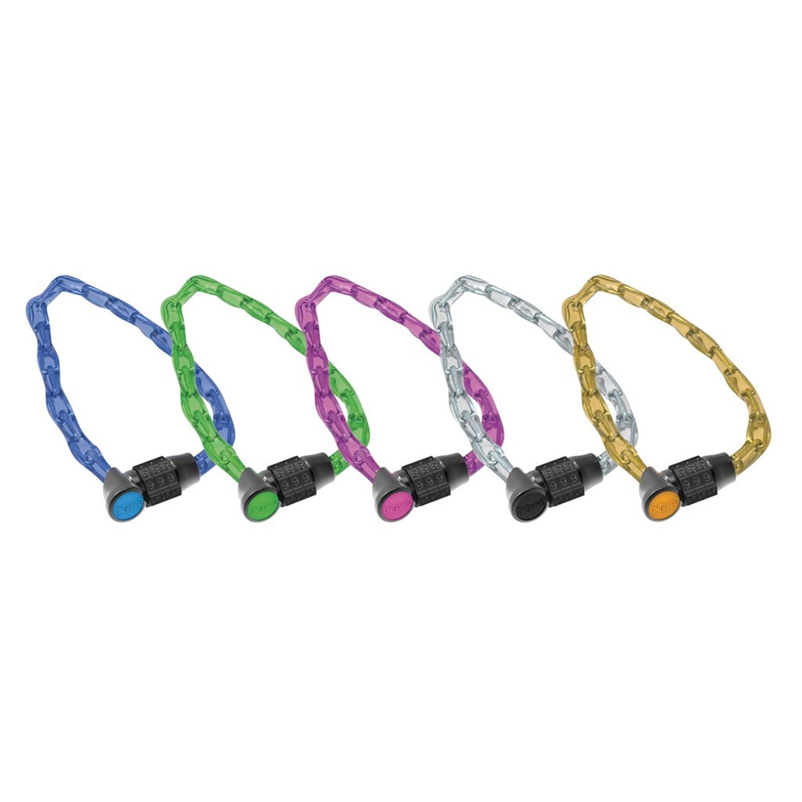 Zestaw 10 zamków łańcuchowych Onguard Lightweight COMBO 8198