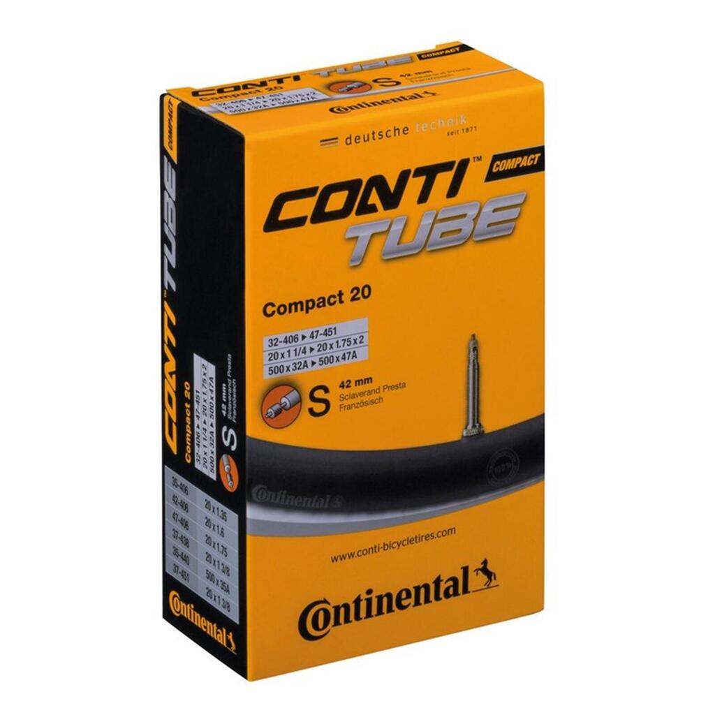 Continental Compact 20'' Presta 42 mm Inner Tube
