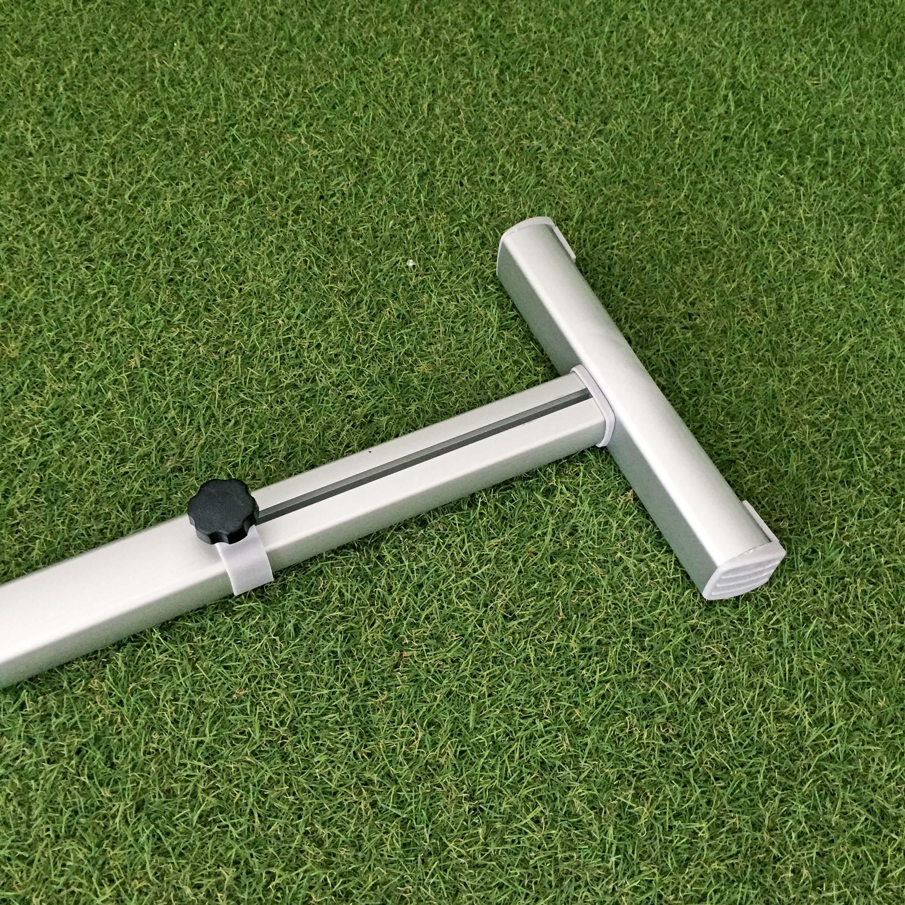 Pata plegable y extensible con pie ancho Astro para mesa camper 5/6