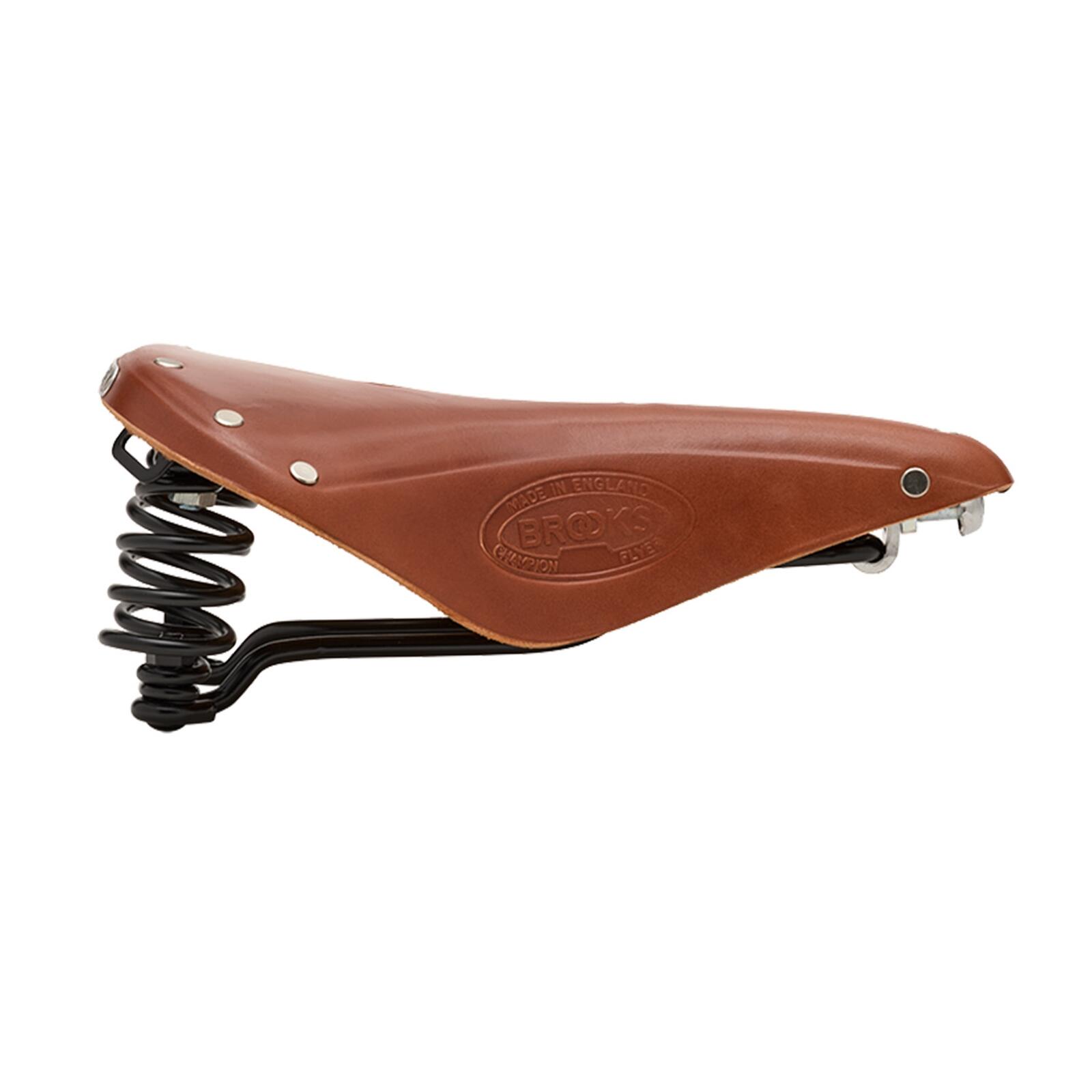 Brooks Sattel B396 Flyer Herren Honig 2/5