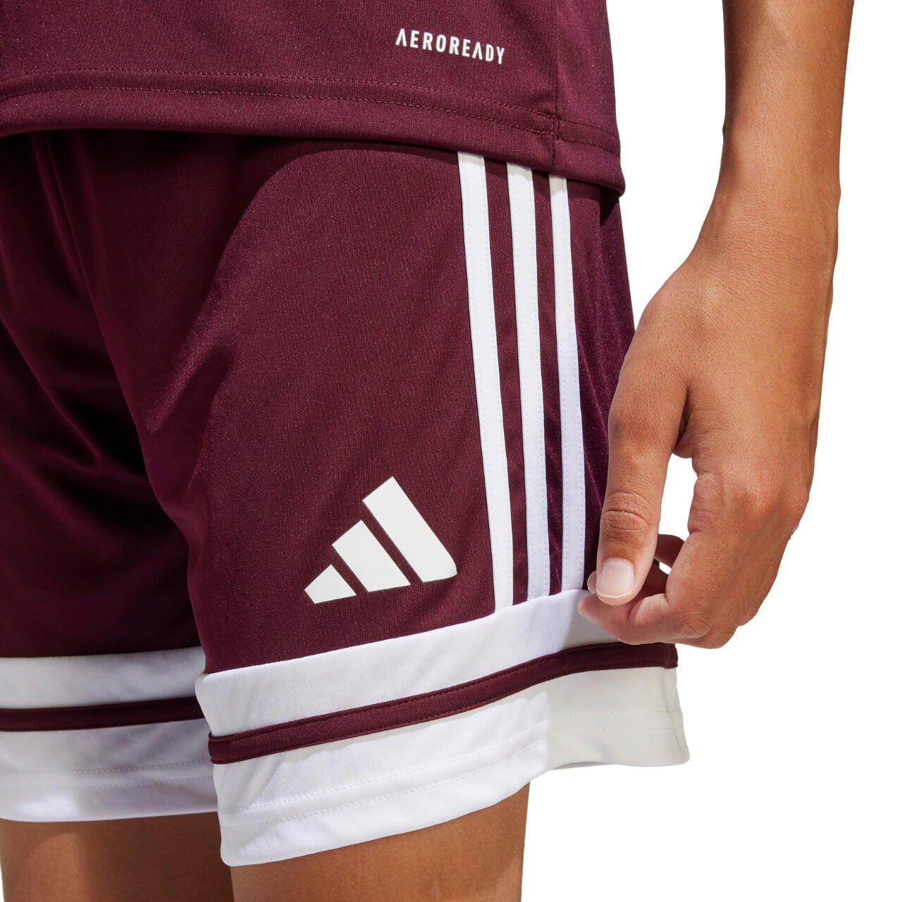 Short adidas Squadra 25 rouge enfant 9/10 ans 4/6