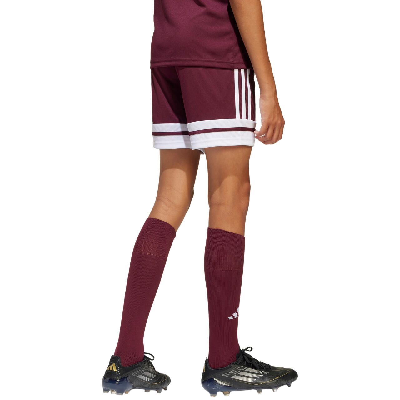 Pantalones cortos adidas para niños Squadra 25 rojos 3/7