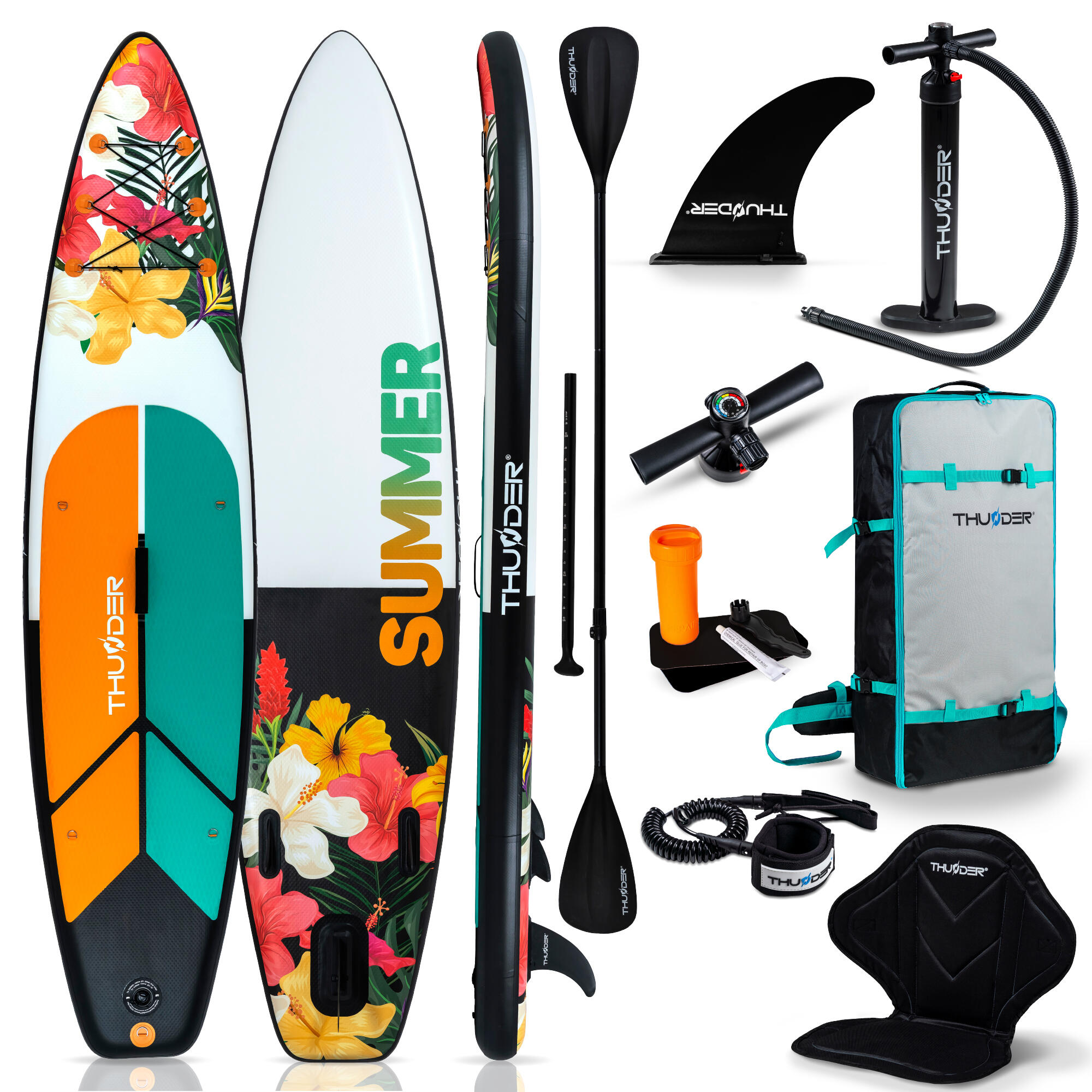 THUNDER Opblaasbaar SUP-board met accessoires THUNDER NOX 320cm