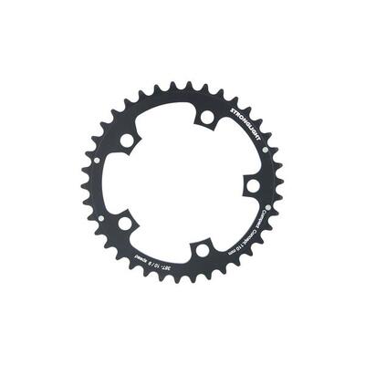 Kettingblad shimano/sram/fsa type s dural 9/10v 38t steek 110 zwart