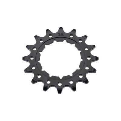 KMC pignone Rohloff 16 denti 1/2 x 1/8" alluminio nero.