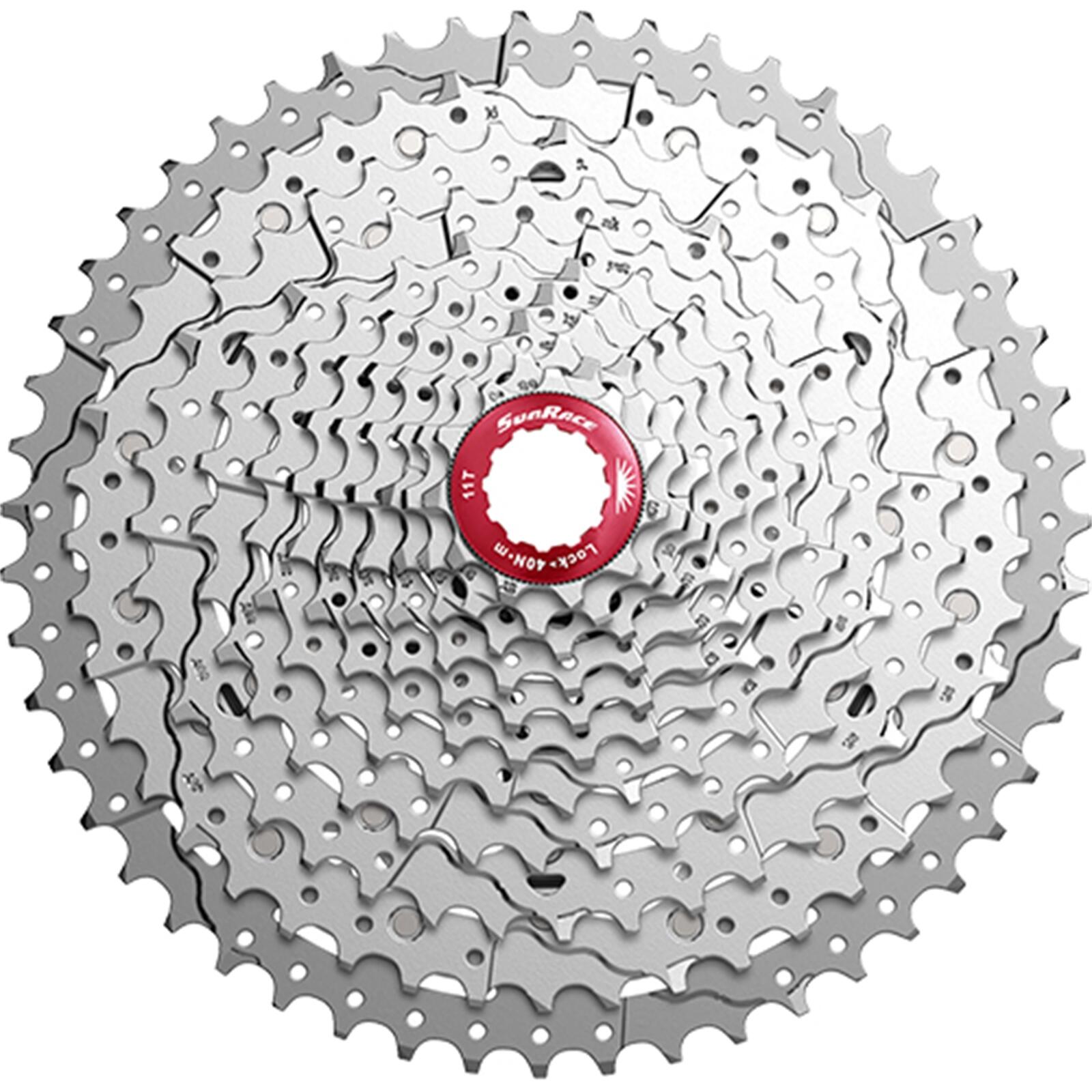 SUNRACE SunRace 11-Gang Kassette CSMX8 11-46T Silber
