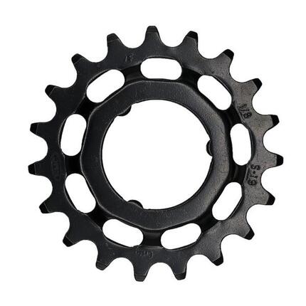 Pignon KMC E-Bike 1/2x1/8" CrMo 19 dents pour moteurs Shimano