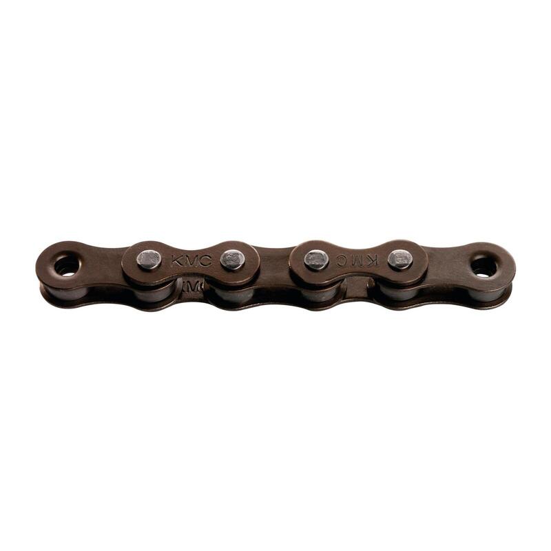 Chaîne de vélo KMC Z1 Marron 1/2x1/8 - 112 Liens pour Vélos      12799€     KMC Chaîne de vélo KMC Z1 Marron 1/2x1/8 - 112 Liens pour VélosVendu exclusivement en ligne   