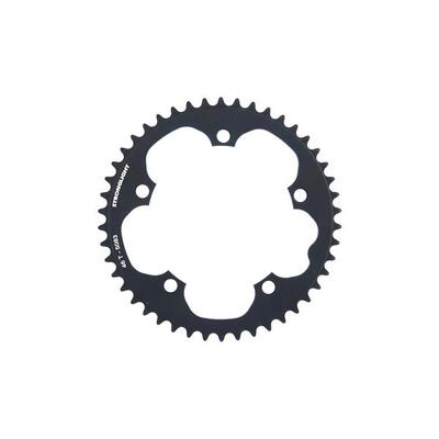 Kettingblad shimano/sram/fsa type s dural 9/10v 46t steek 130 zwart