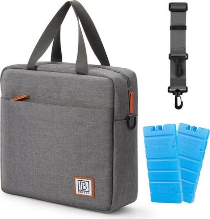 Brisby Kühltasche 7 Liter Dunkelgrau