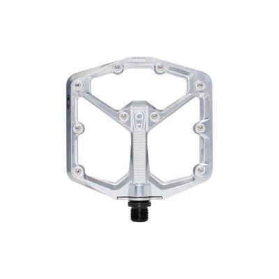 Crankbrothers Stamp 7 Large Plattform-Pedal. Silver Collection. hp silver