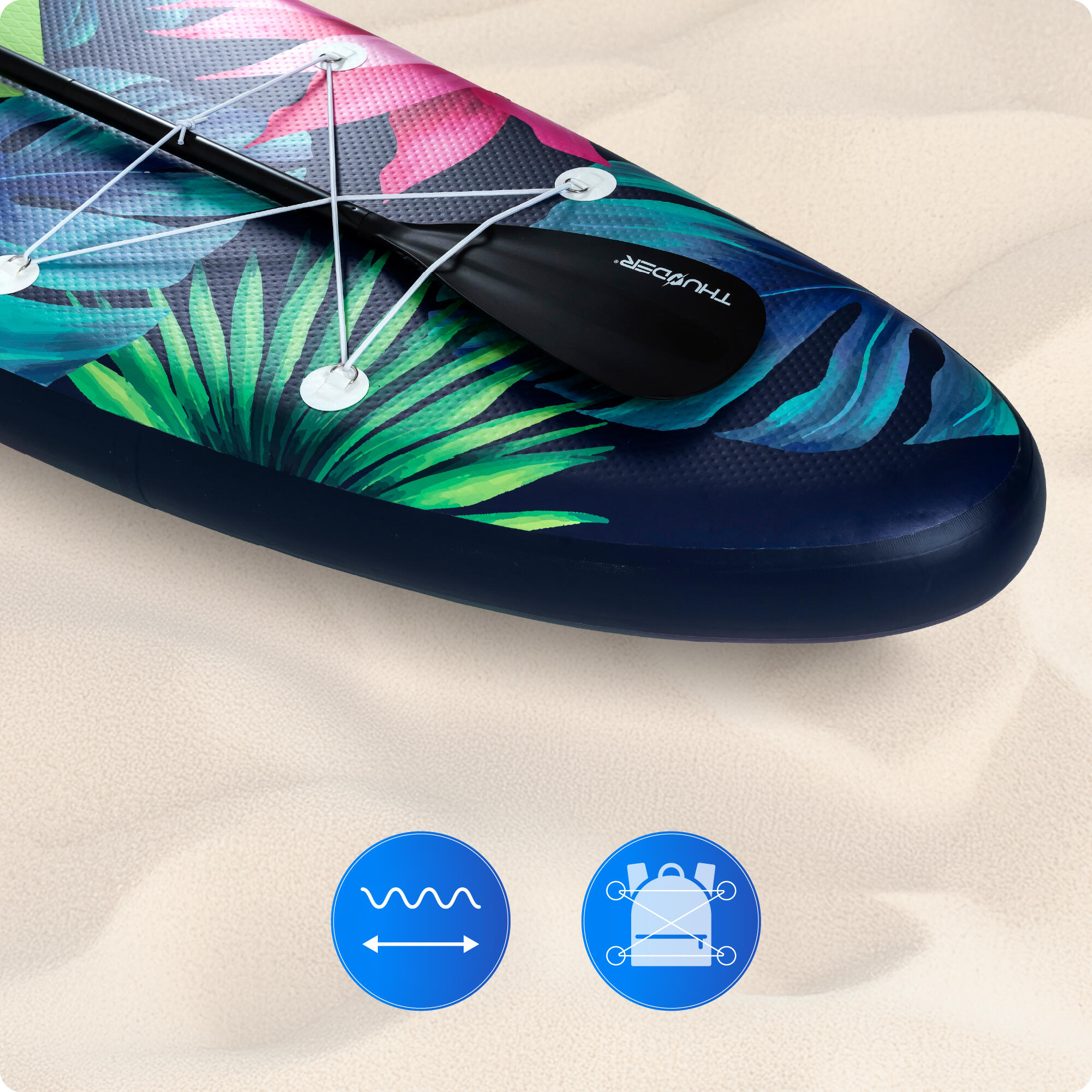 Planche de SUP gonflable avec accessoires THUNDER TROPI 320cm 6/8
