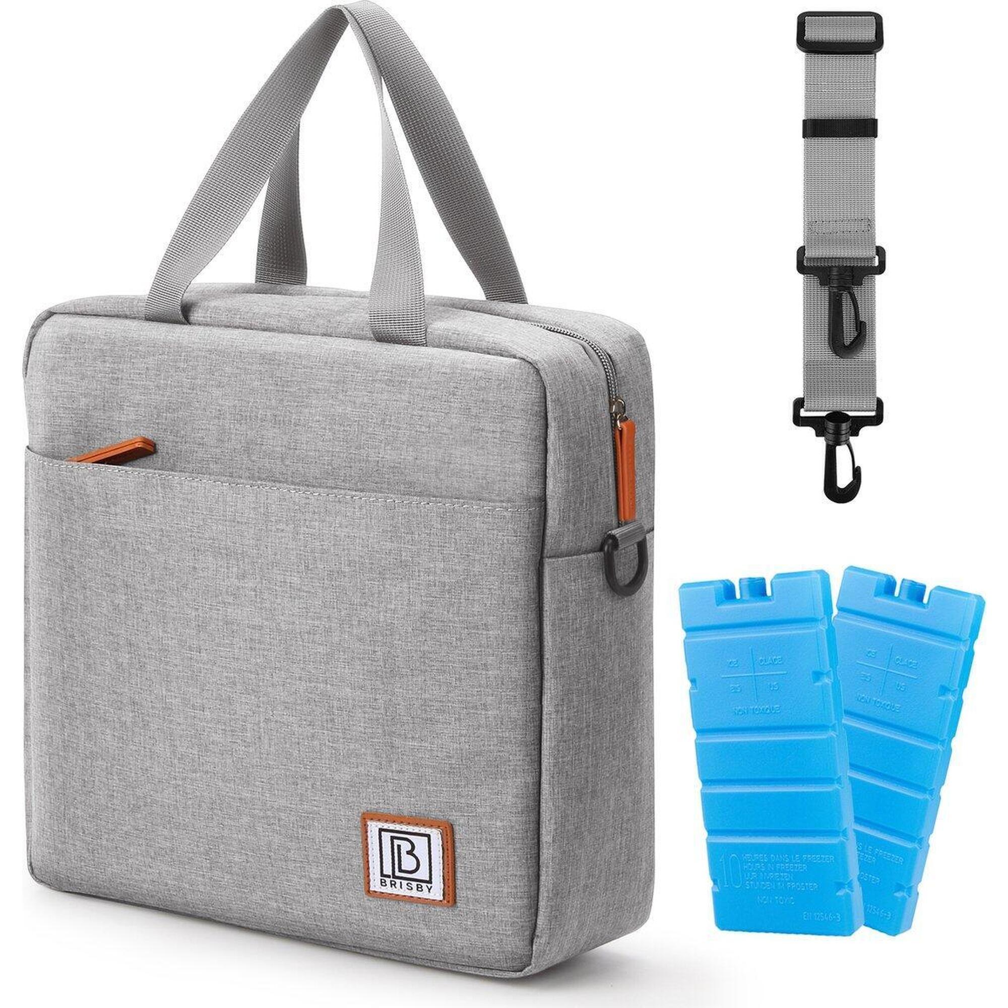 Brisby - Sac Isotherme Brisby 7 Litres Gris Clair - Glacière - Gris - Decathlon