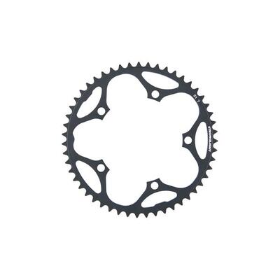 Kettingblad shimano/sram/fsa type s dural 9/10v 42t steek 130 zwart