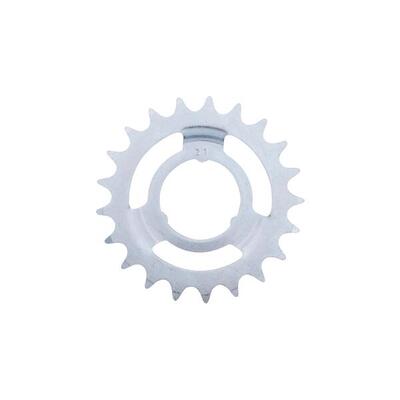 Pignone Xtrabike 21 denti 1/2x1/8 metallo argento.