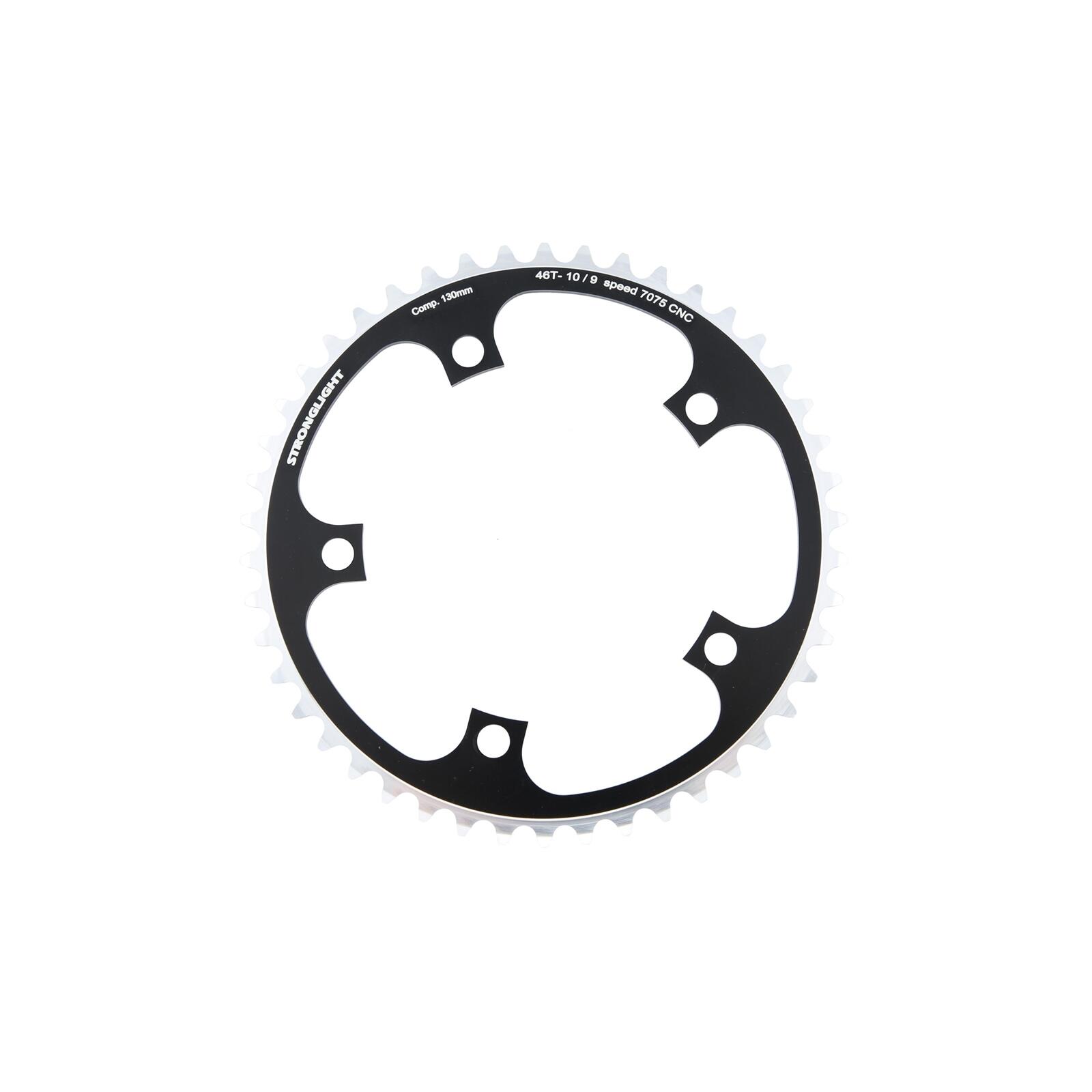 Stronglight - Stronglight Kettingblad Zicral 7075 T6 Chain Ring Strongl.zircal 130mm 46t B - Plateau De Pédalier - Noir - Taille Unique - Decathlon
