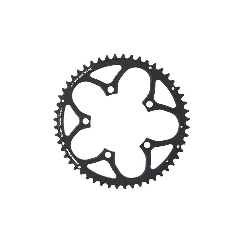 Plateau Shimano/Sram/FSA Type S Zicral 9/10S 52T Pas 110 Noir
