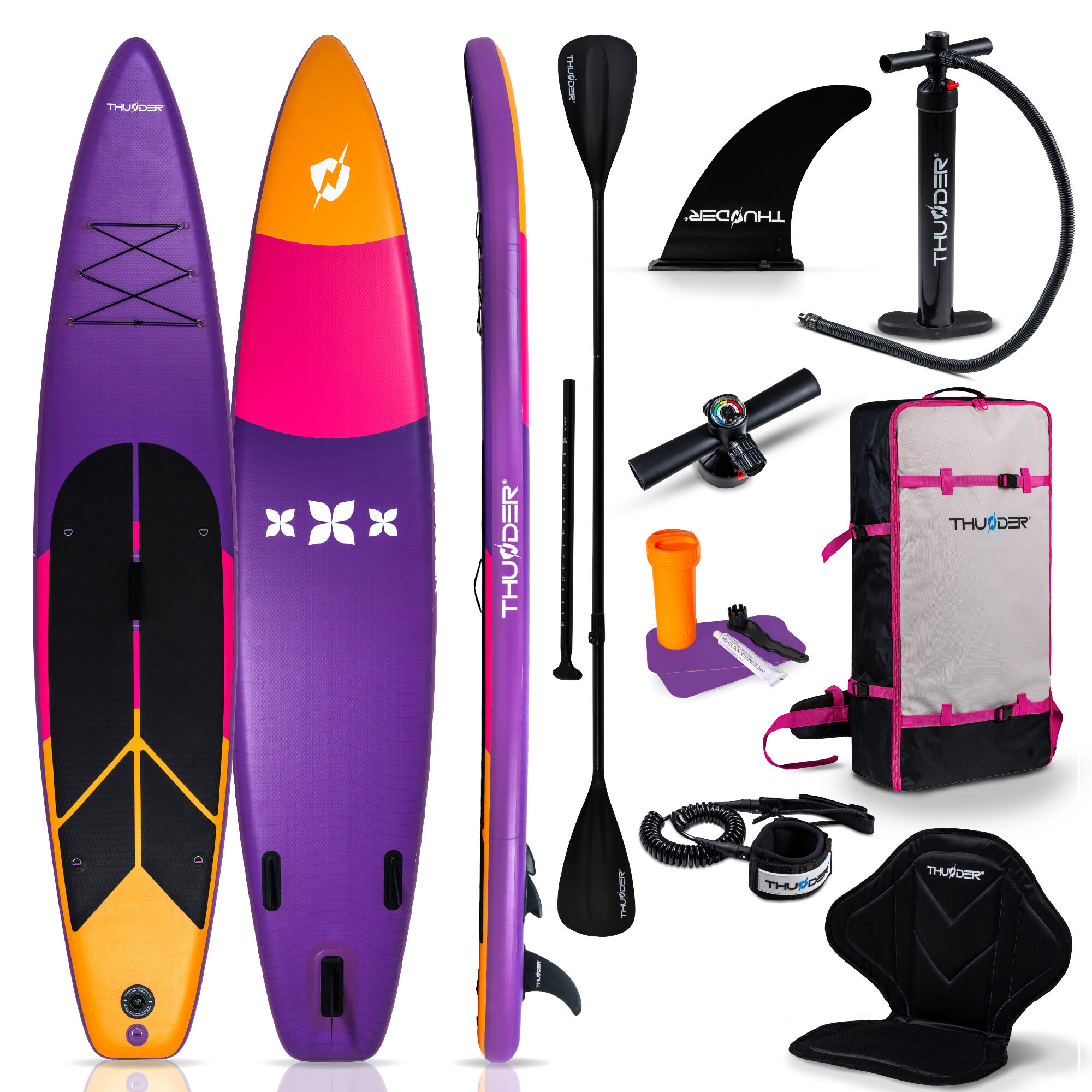 THUNDER Opblaasbaar SUP-board met accessoires THUNDER SHARPE 365cm