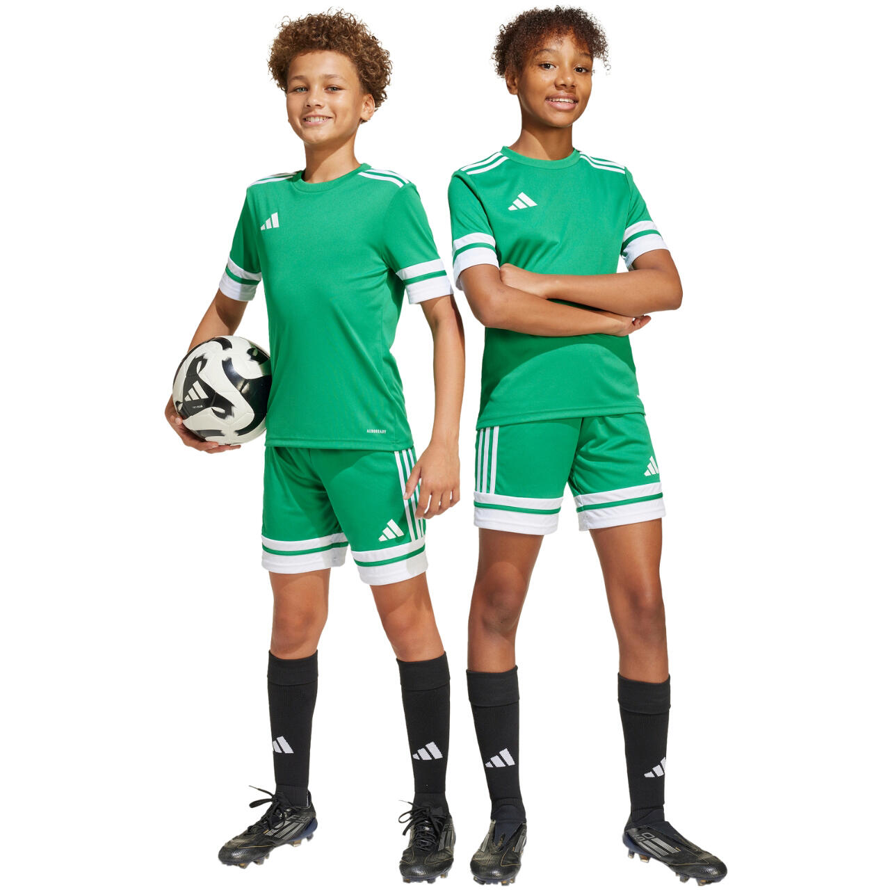 ADIDAS Squadra pantaloncini bambini - cintura elasticizzata 5/7